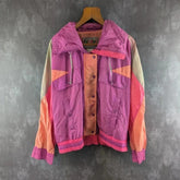 East West Vintage 80s Windbreaker Jacket Size Large